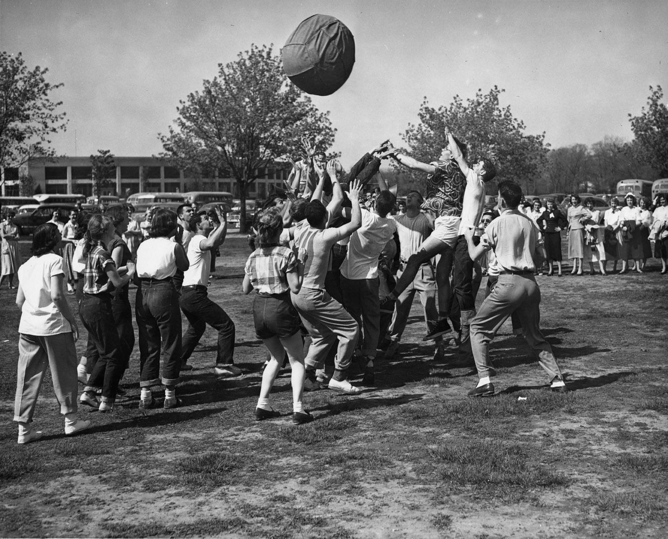 Games on the Lawn near the Stadium, undated