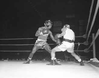 Boxing Match vs. Wisconsin, 1956 