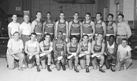 1955 Varsity Boxing Team