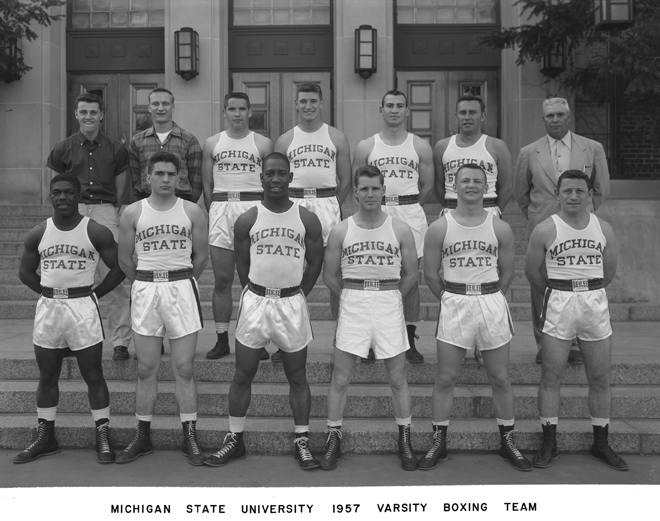 1957 Varsity Boxing Team