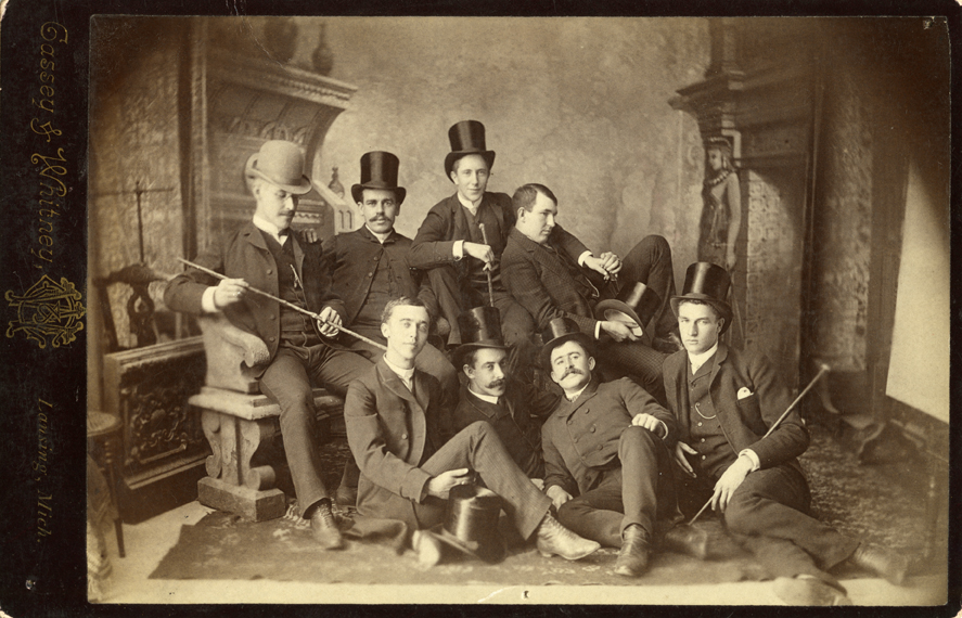 Class of 1886 Indoor Class Picture
