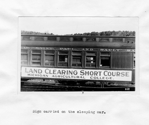 Land Clearing Short Course Train Car