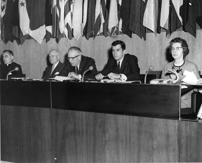 John Hannah at Commission on Civil Rights, undated