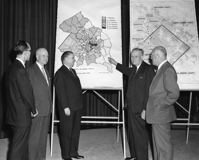 Men at Civil Rights Commission Meeting, undated