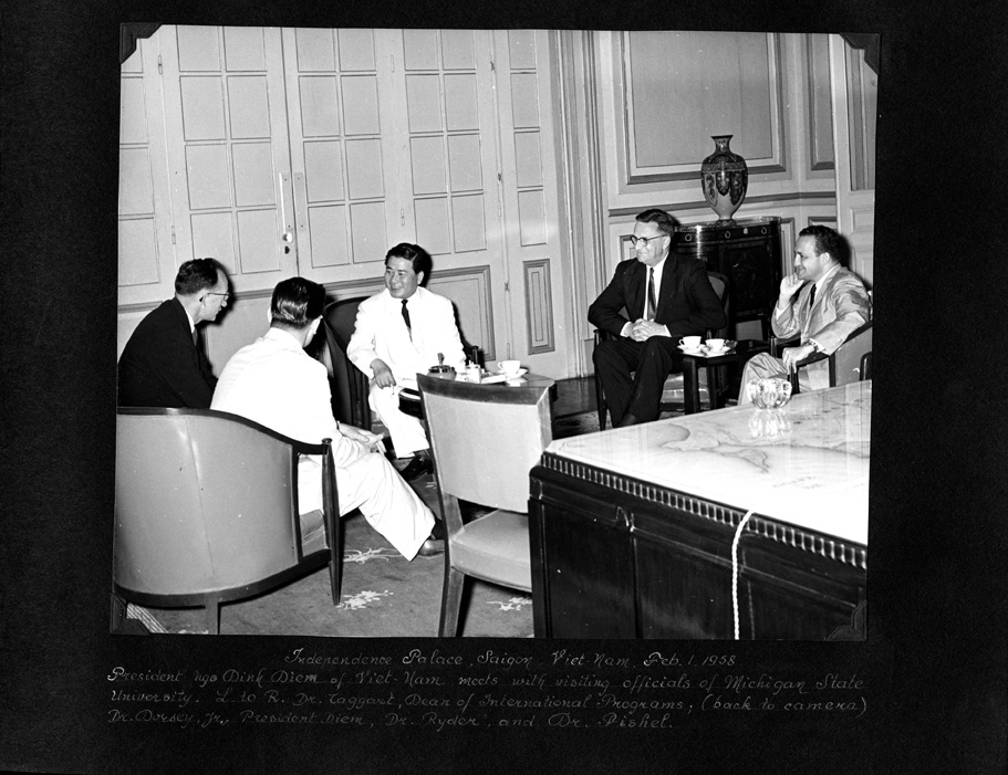 Independence Palace, Saigon, Viet-nam, Feb. 1 1958