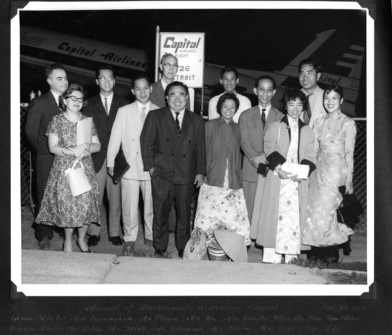 Arrival of Participants at Lansing Airport