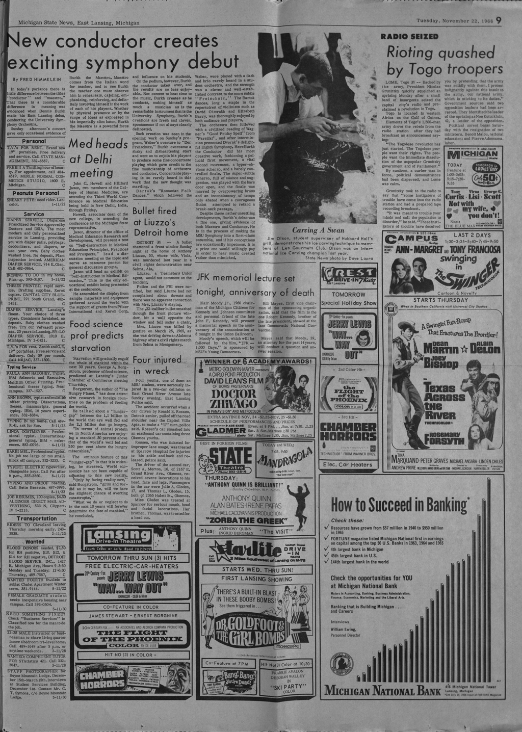 State News, November 22, 1966