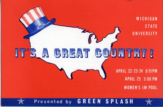 Flyer for "It's a Great Country"