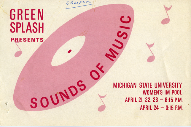 "Sounds of Music" flyer