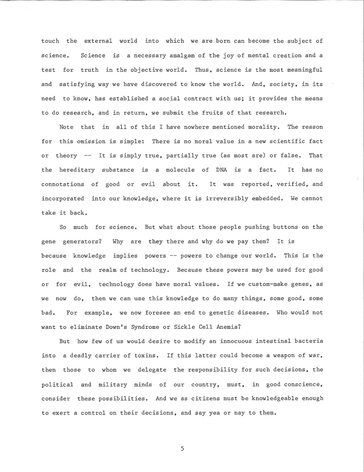 Commencement Address by Barnett Rosenberg