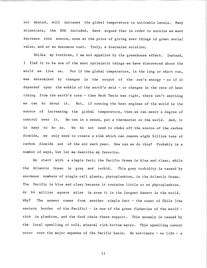 Commencement Address by Barnett Rosenberg