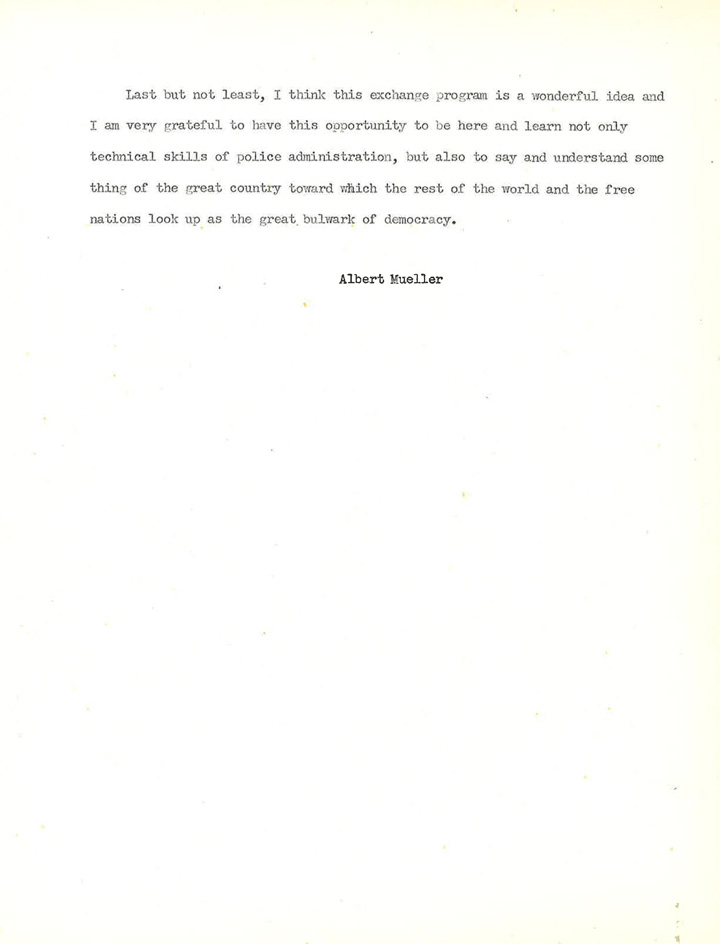 Excerpts of Random Comments Made, 1950