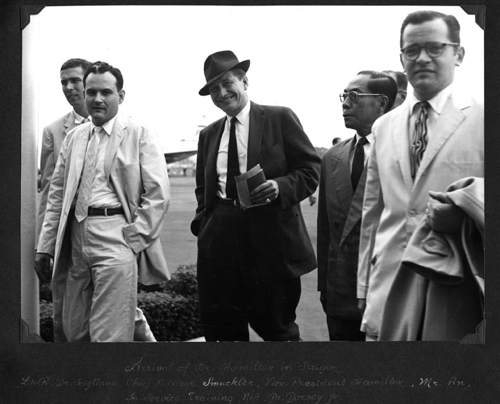 Arrival of Dr. Hamilton in Saigon
